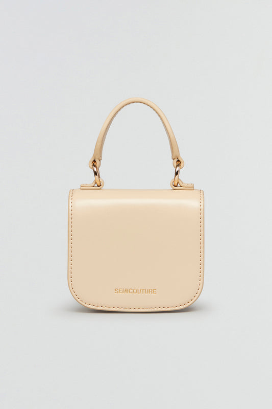 Borsa Mini Afrodite di Semicouture, blue di Semicouture