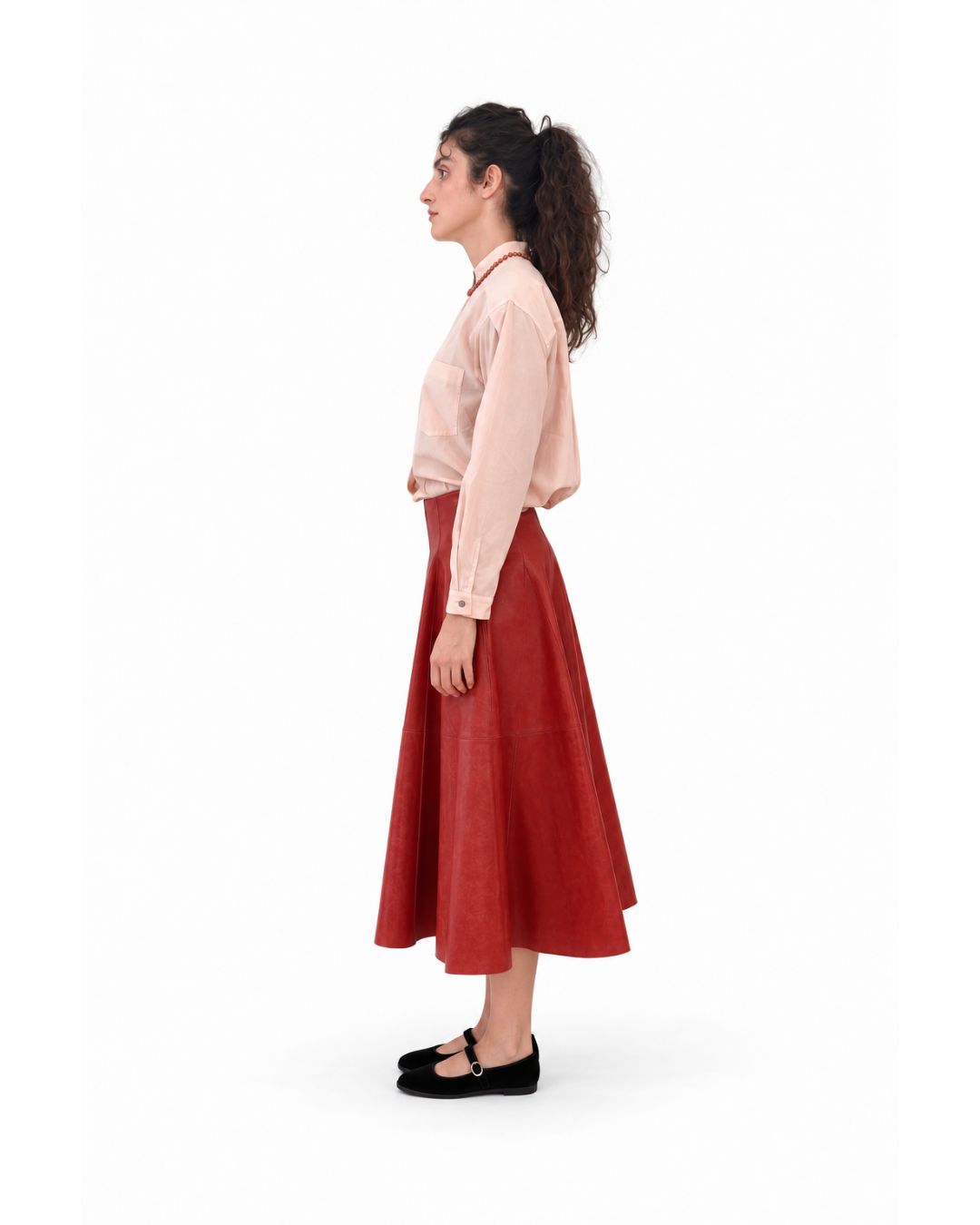 Camicia in seta e cotone