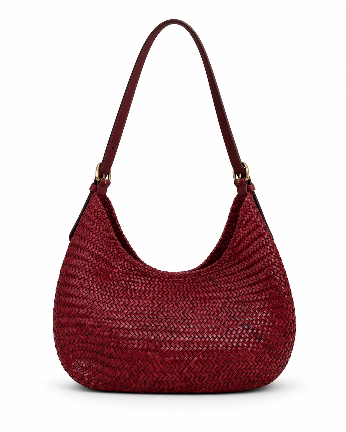 Luna mezza color bordeaux