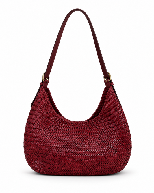 Luna mezza color bordeaux
