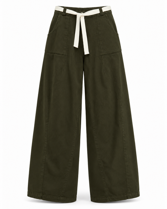 Pantalone con cintura - ISABELLA CLEMENTINI