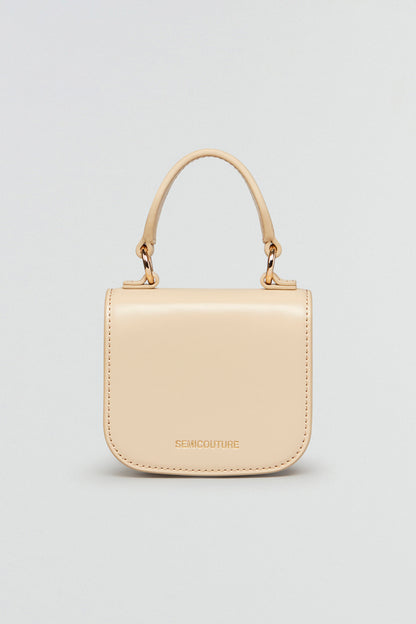 Borsa Mini Afrodite di Semicouture, blue di Semicouture