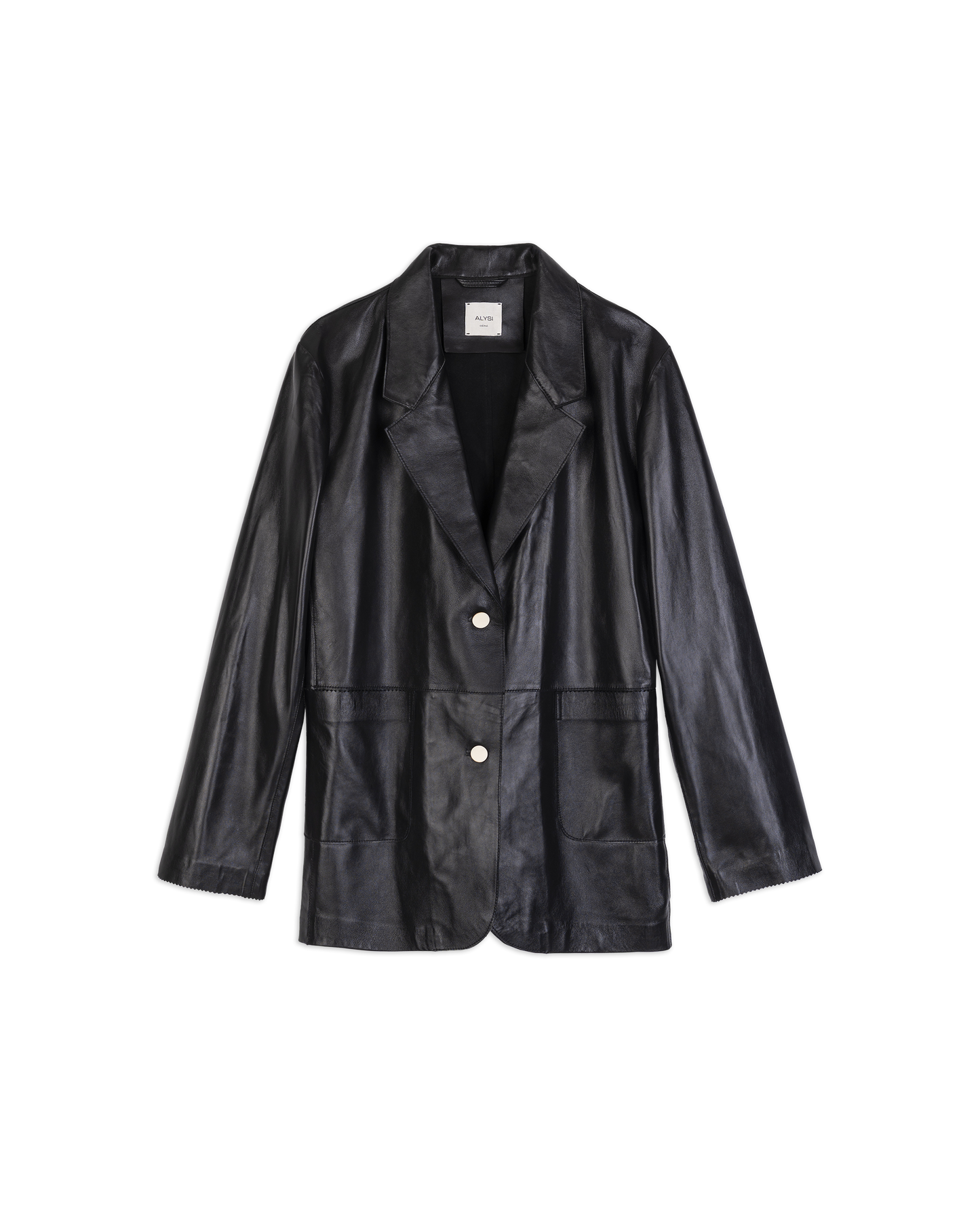 Blazer in Pelle Morbida Alysi