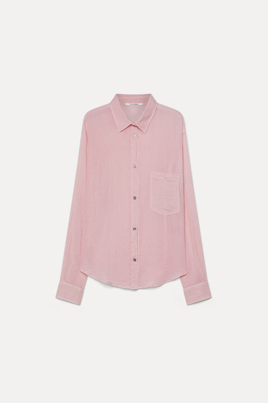 Camicia Garza Crèpe di Cotone Organico
