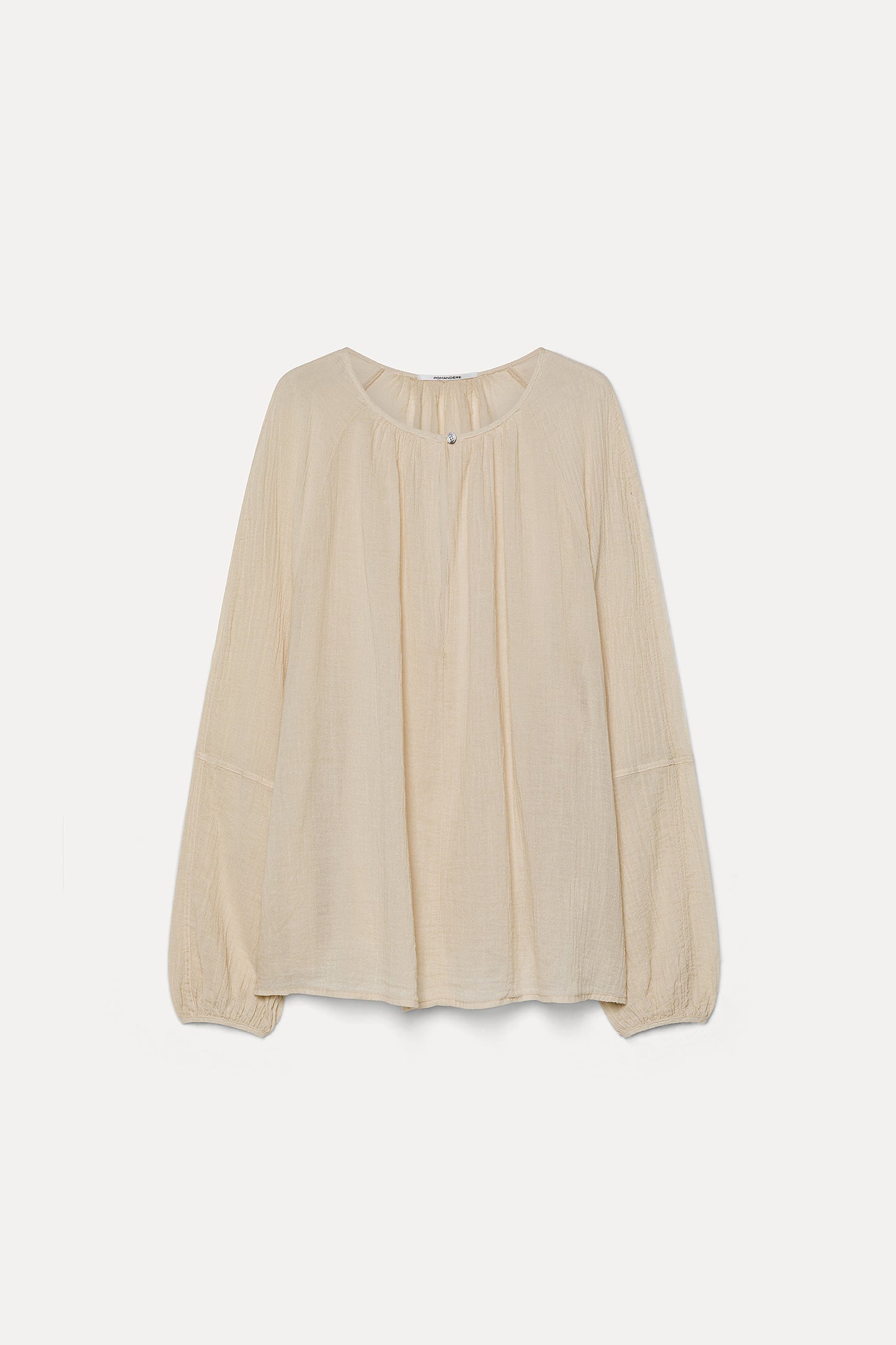 Camicia Garza Crèpe di Cotone Organico