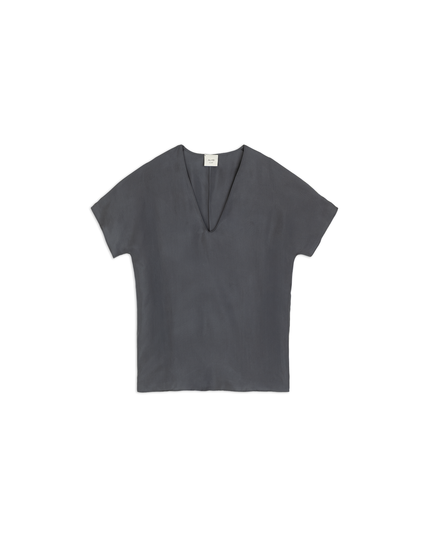 Blusa in Twill Enzimato Alysi